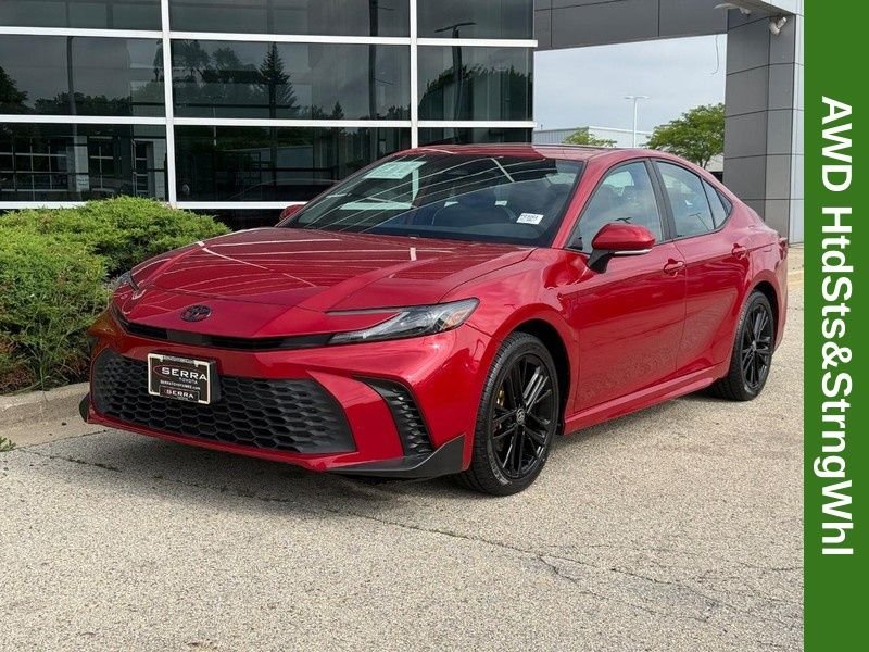 Certified Used 2025 Red Toyota SE image 7
