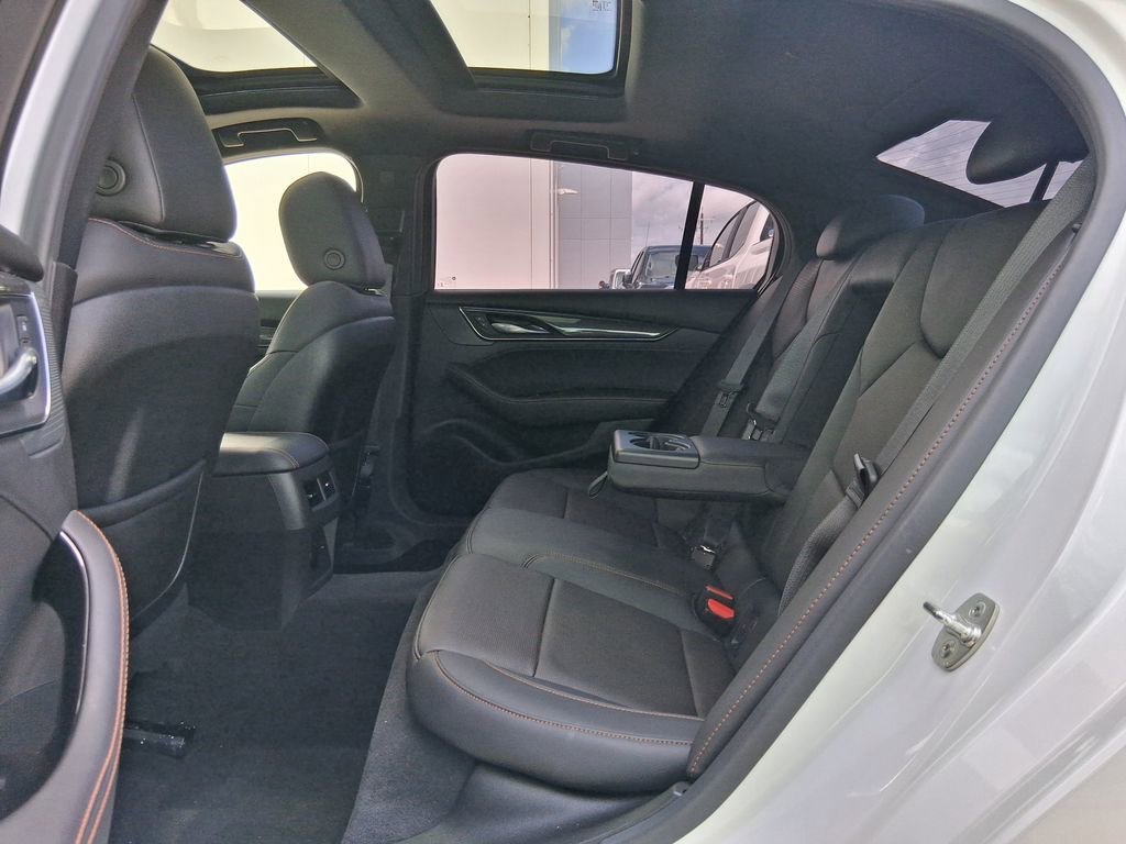 Used 2025 Crystal White Tricoat Cadillac Sport image 26