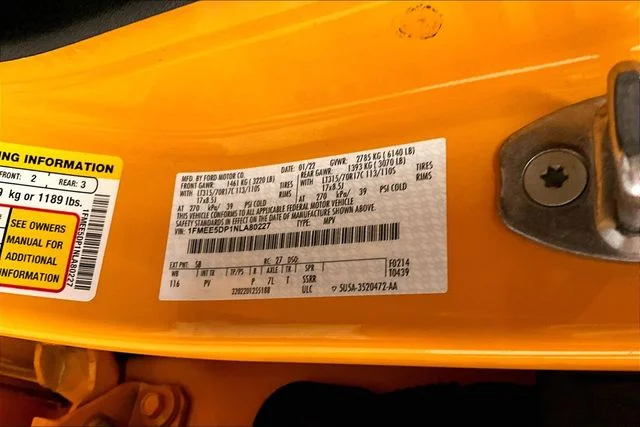 Used 2022 Cyber Orange Metallic Tricoat Ford Wildtrak image 39