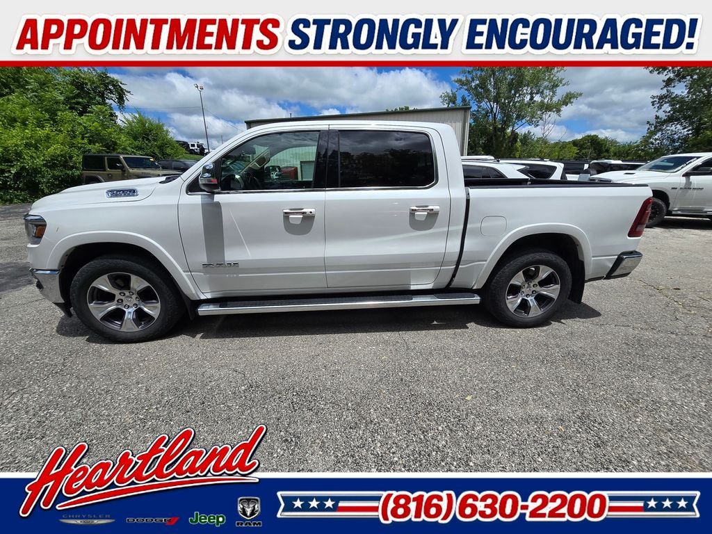 Used 2019 White Ram Laramie image 3