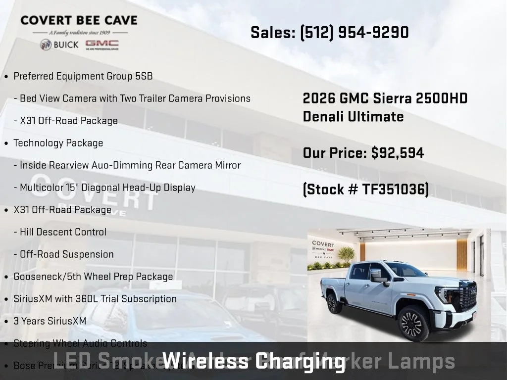2026 GMC Sierra 2500HD Denali Ultimate - Photo 37