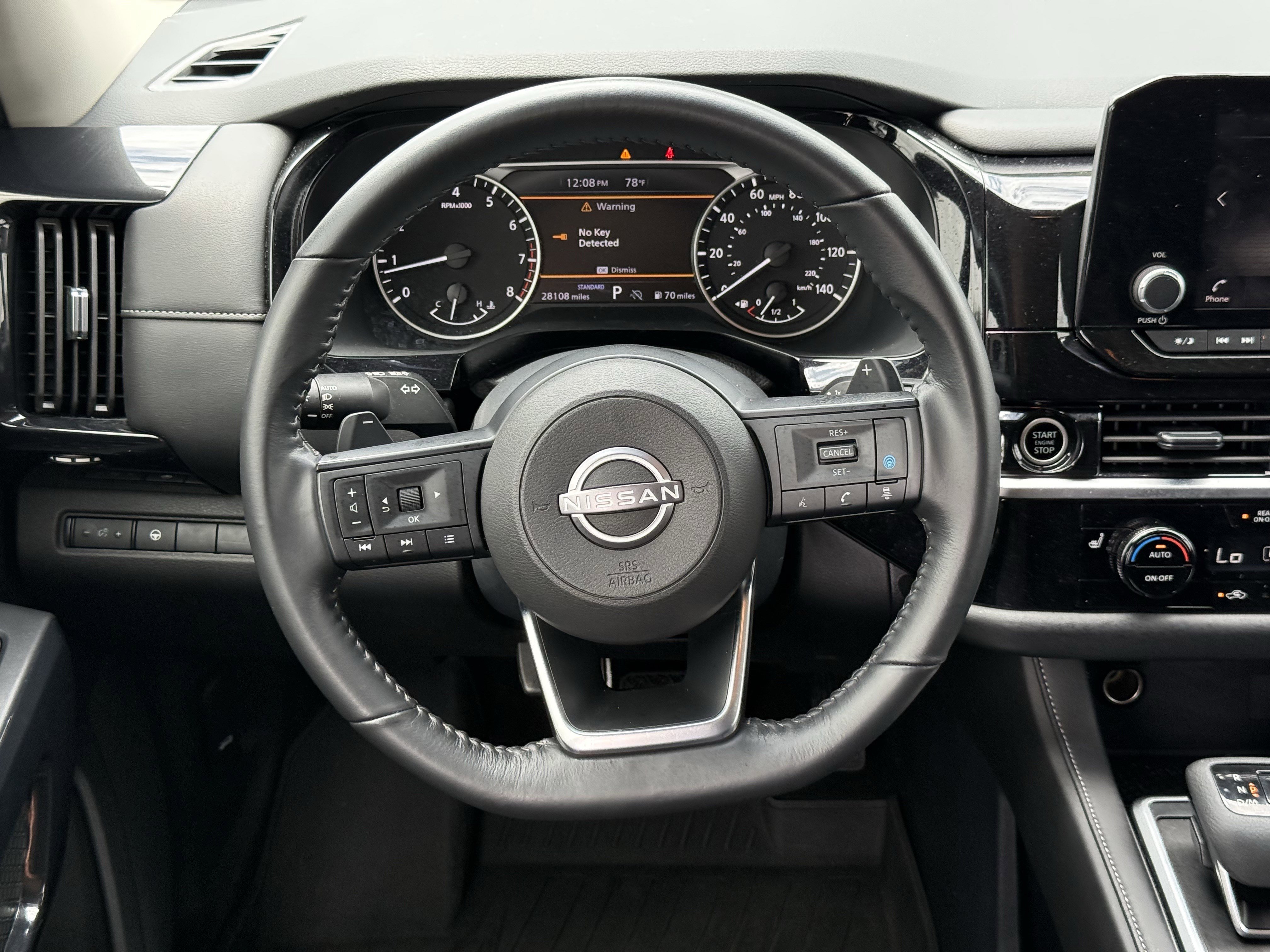 Used 2024 Super Black Nissan SV image 14