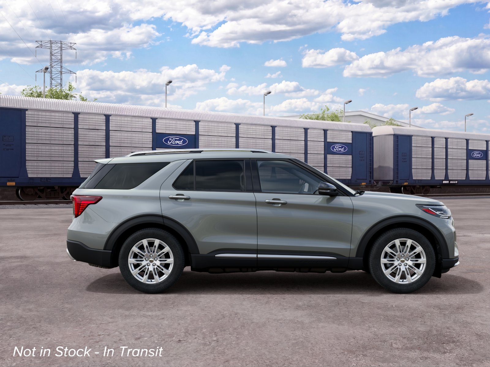 New 2027 Avalanche Gray Ford Platinum image 5