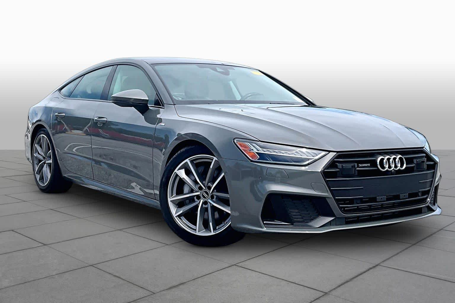 Used 2023 Chronos Gray Metallic Audi Premium Plus image 5