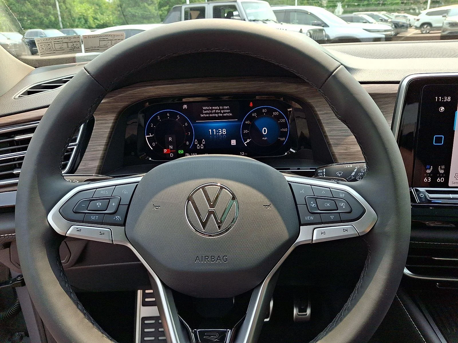 New 2026 Pure Gray Volkswagen 2.0T SEL Premium R-Line image 17