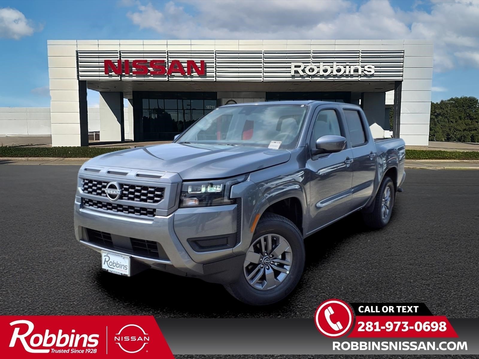 New 2026 Gun Metallic Nissan Crew Cab SV image 1