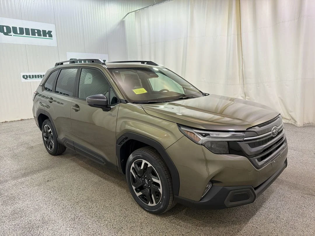 New 2026 Autumn Green Metallic Subaru Limited Hybrid image 1