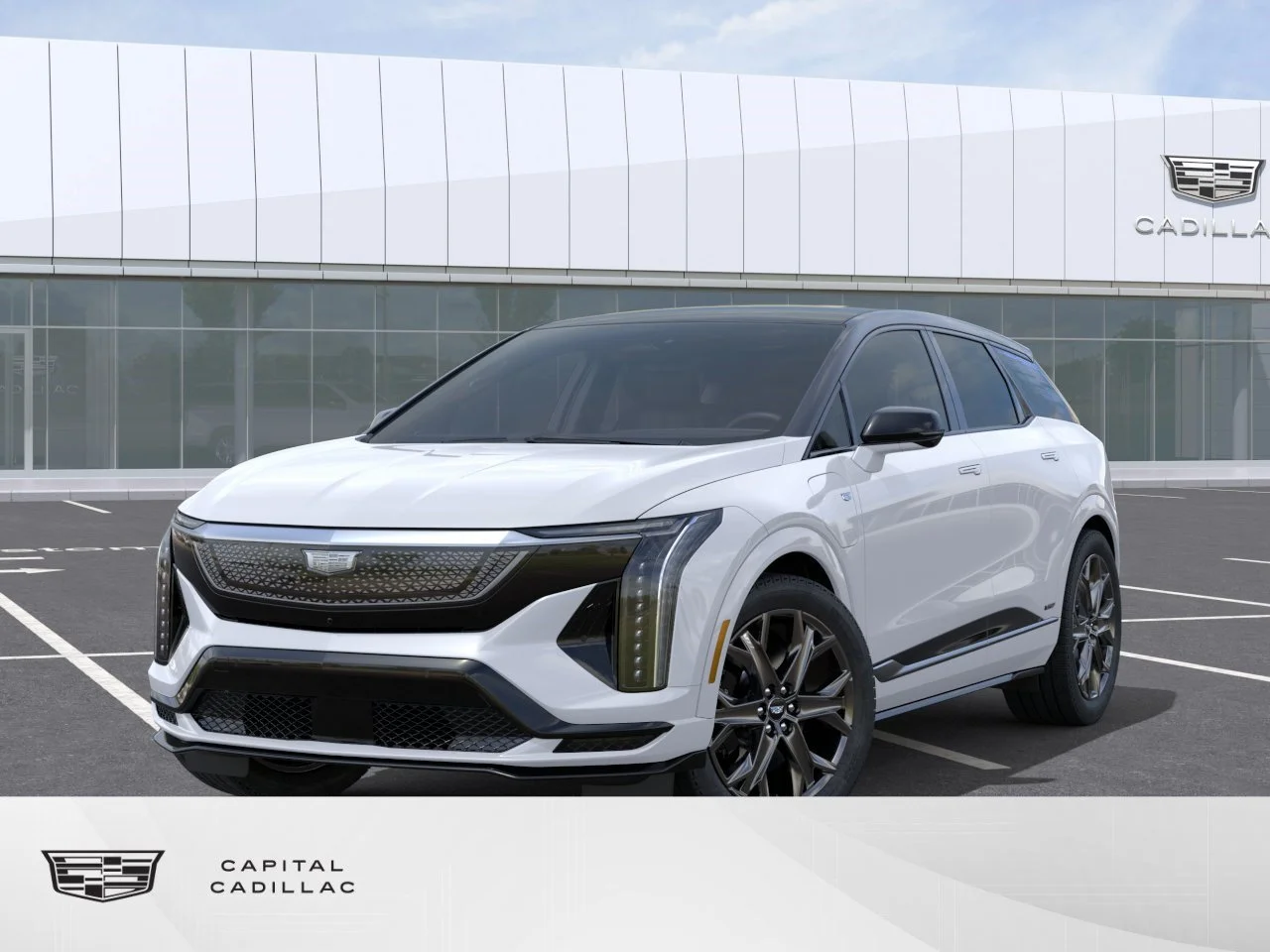 New 2027 Vibrant White Tricoat Cadillac OPTIQ-V image 1