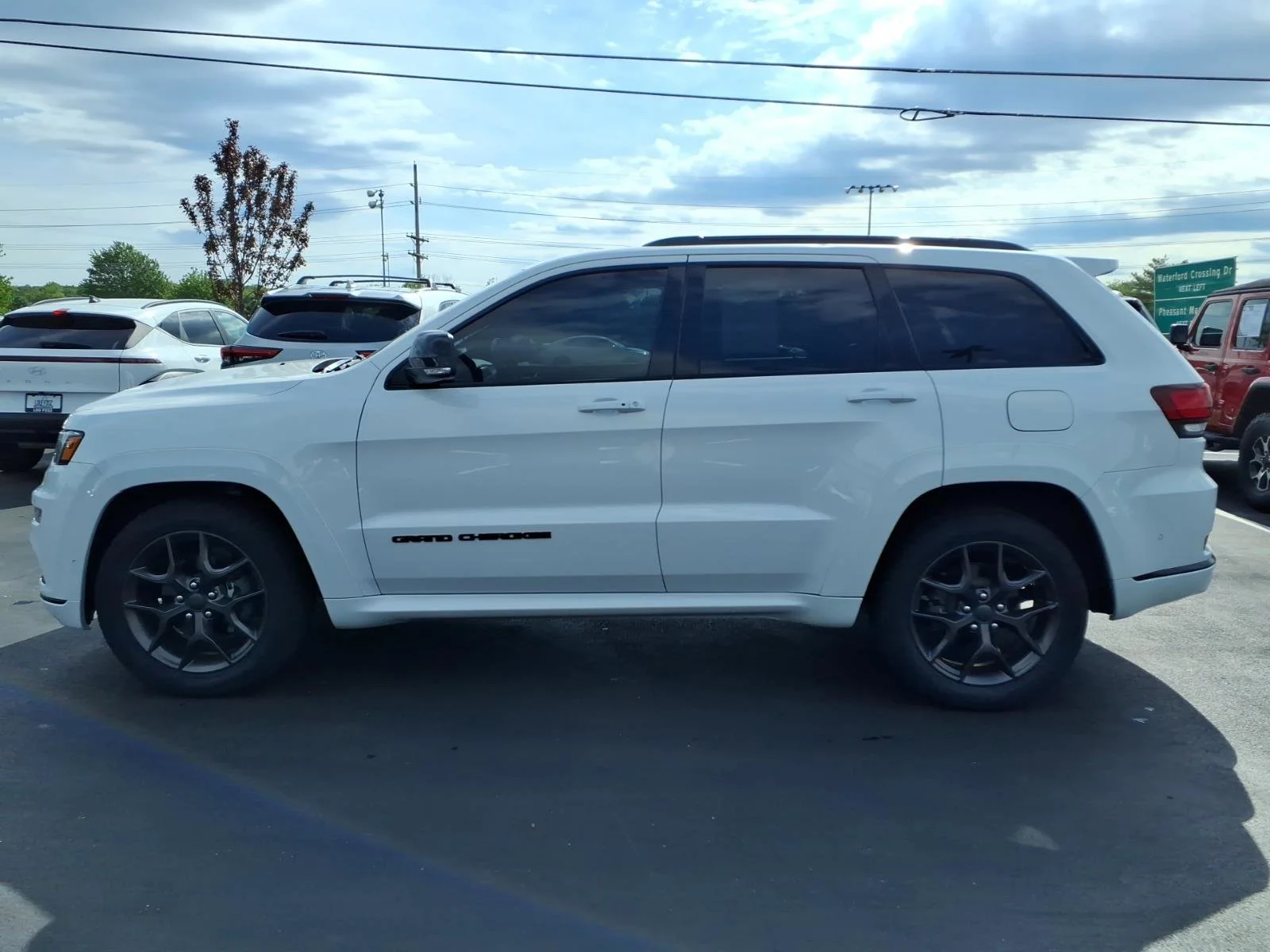 Used 2020 Bright White Clearcoat Jeep Limited X image 4
