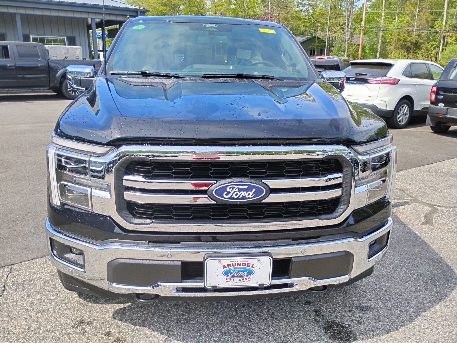 New 2026 Agate Black Metallic Ford Lariat® image 2