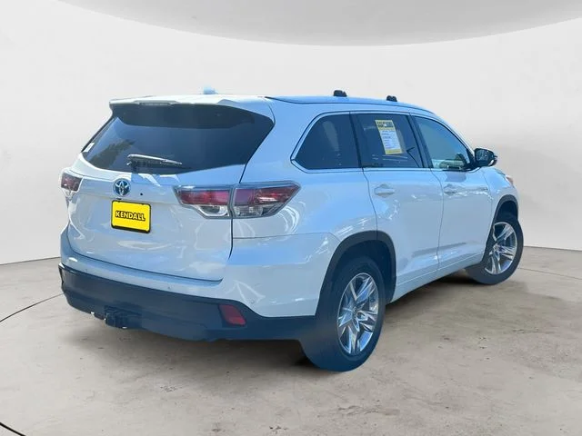 Used 2015 White Toyota Limited Platinum image 5