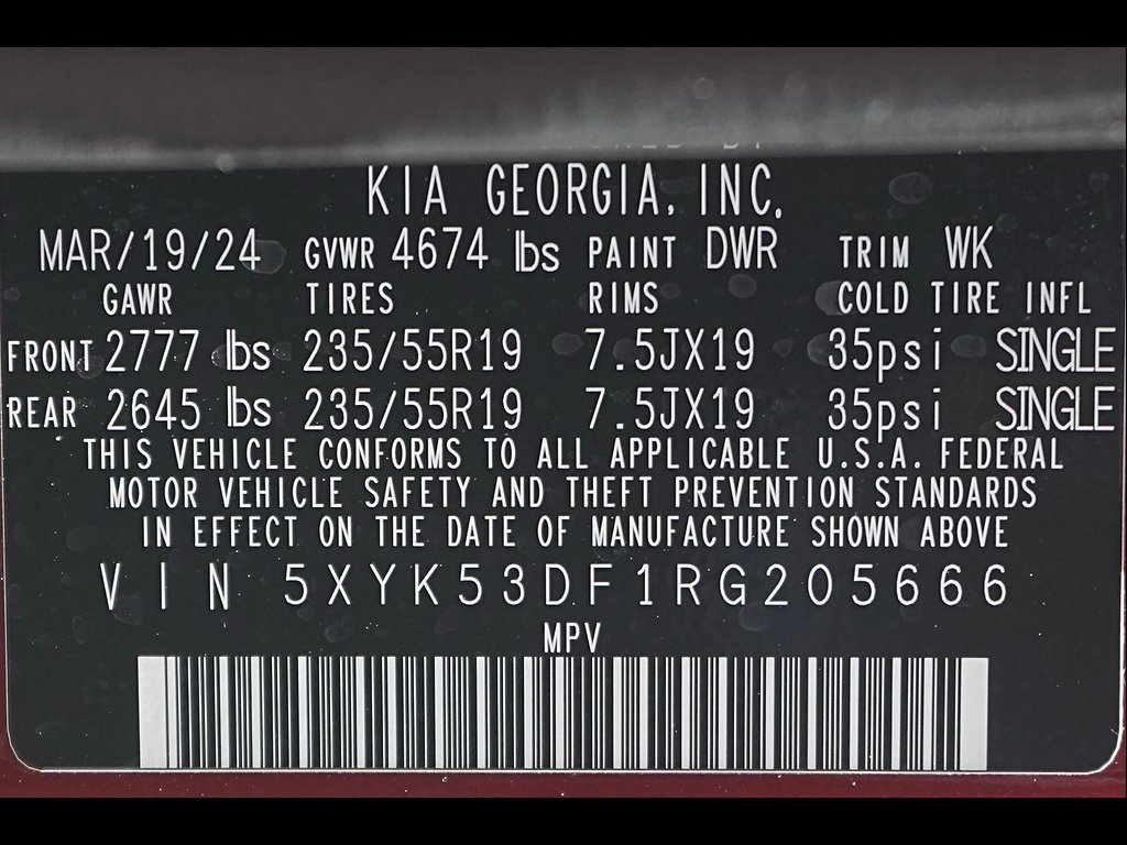 Certified Used 2024 Dawning Red Kia SX-Prestige image 30