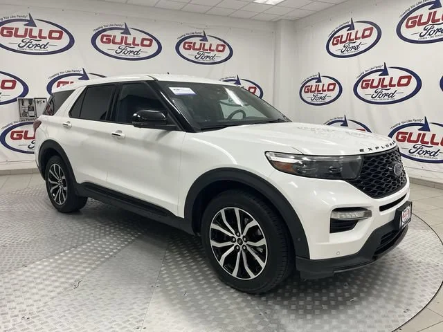 Used 2021 Star White Metallic Tri-Coat Ford ST image 1