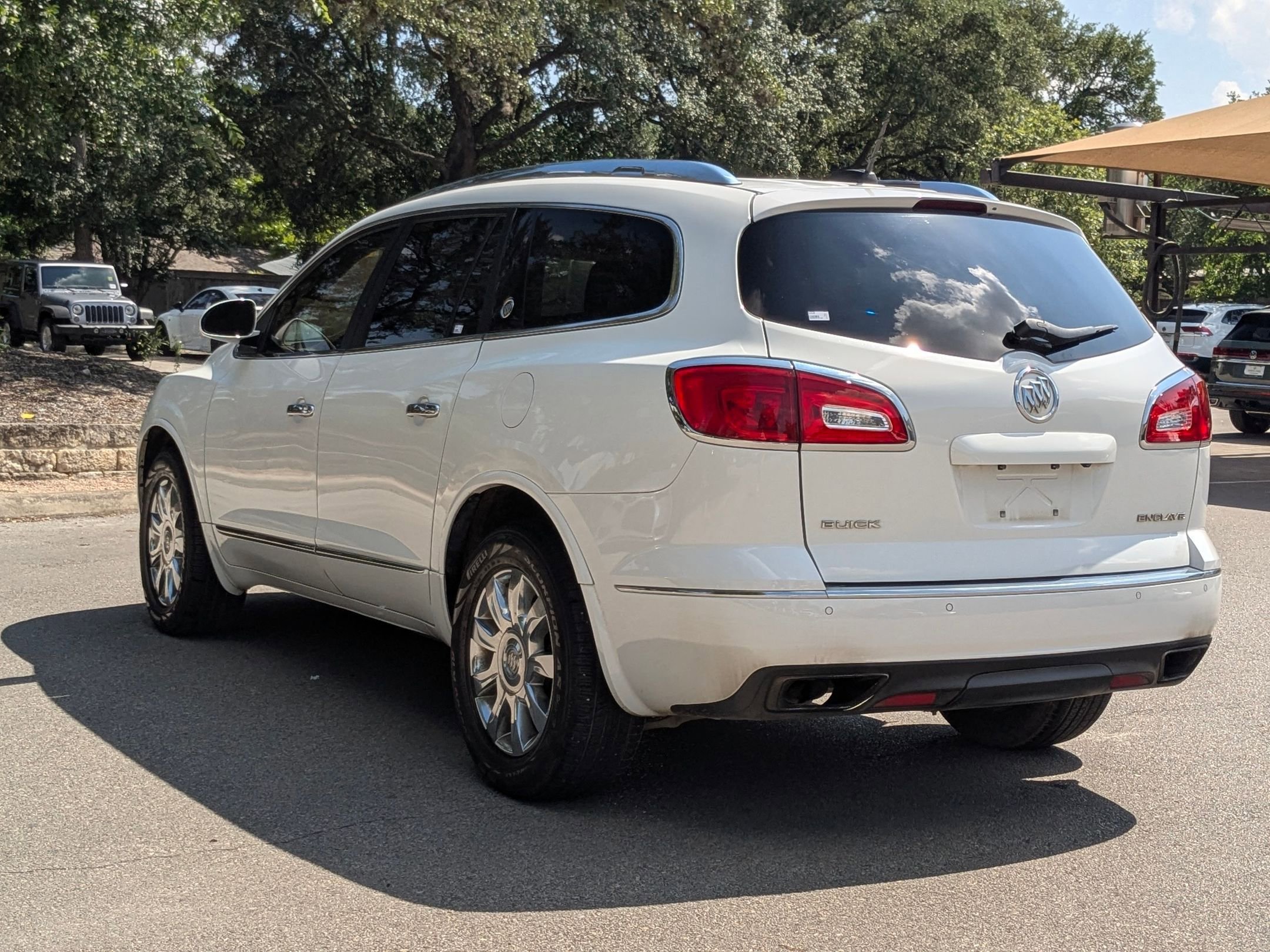 Used 2017 Summit White Buick Leather image 5