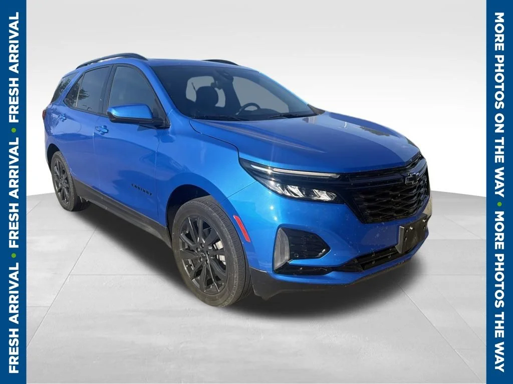 Used 2024 Blue Chevrolet RS image 1