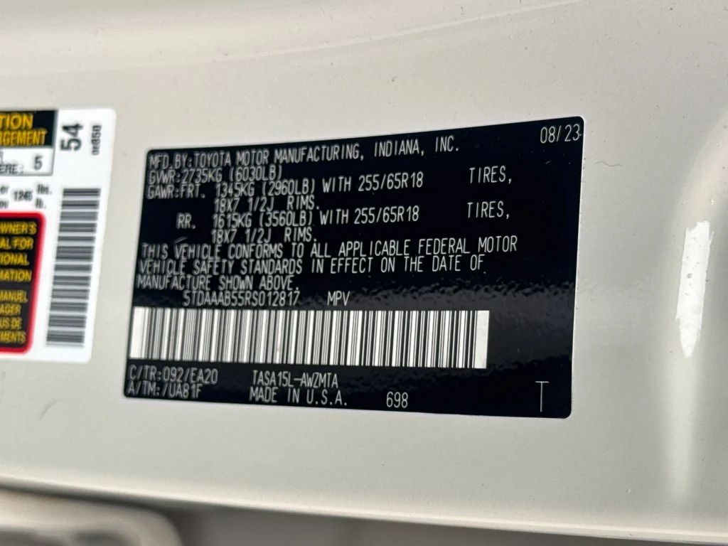 Used 2024 White Toyota XLE image 49