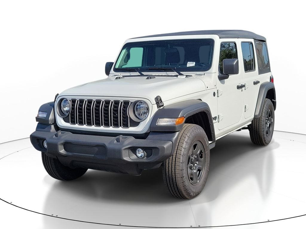 New 2026 Bright White Clearcoat Jeep Sport image 1
