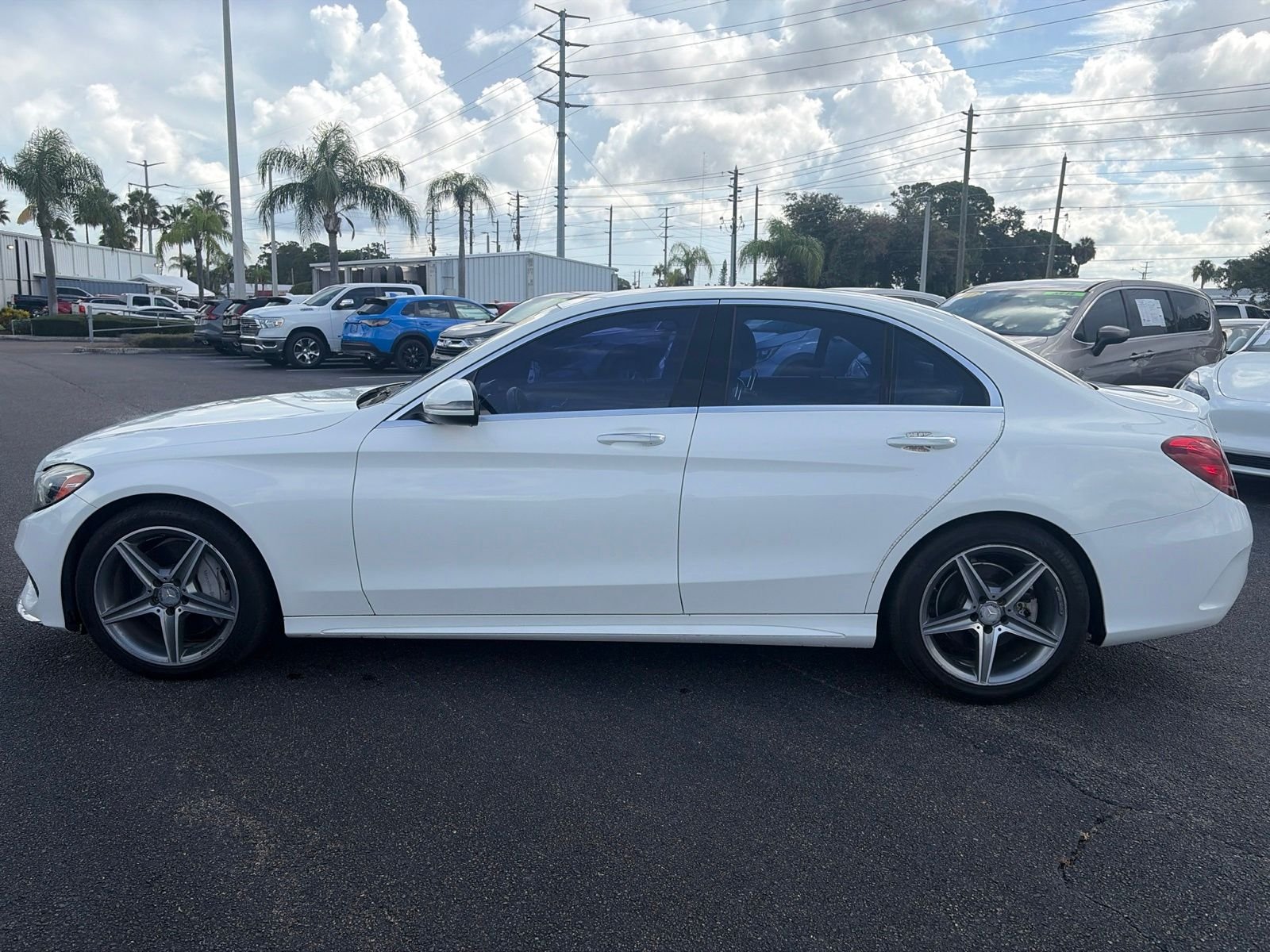 Used 2016 White Mercedes-Benz C 300 image 4