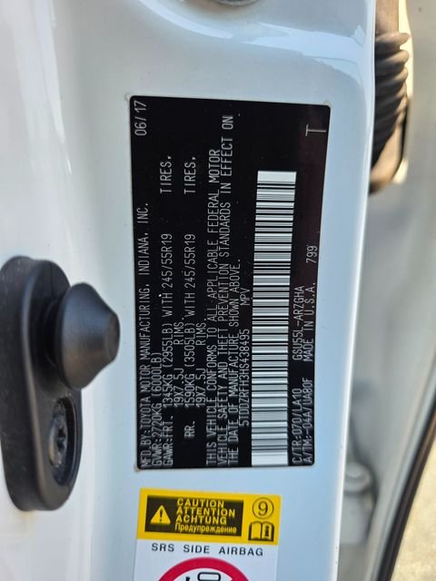 Used 2017 Blizzard Pearl Toyota Limited image 30