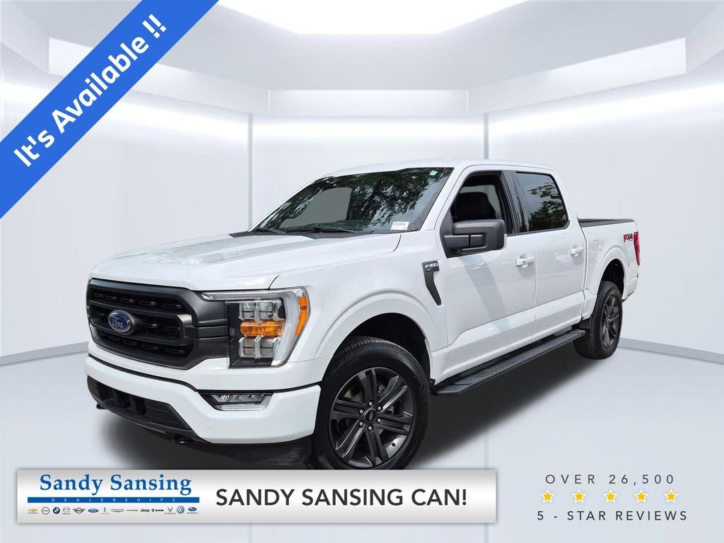 Used 2023 Oxford White Ford XLT image 1