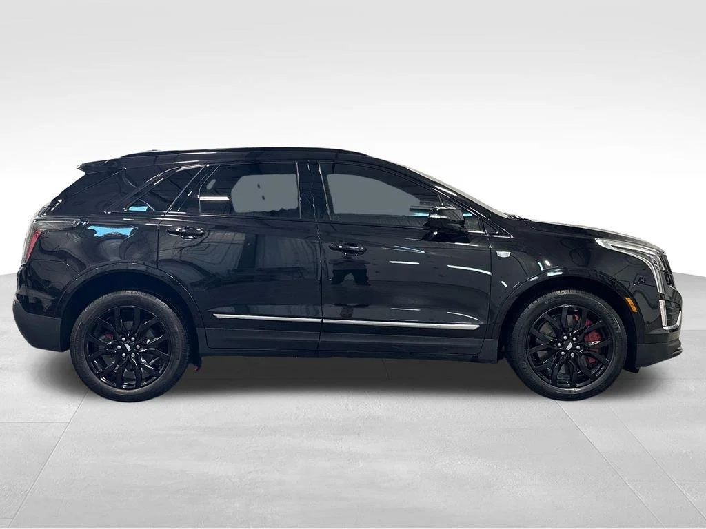 Used 2023 Stellar Black Metallic Cadillac AWD Sport image 8