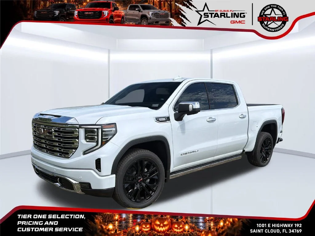 New 2026 Glacier White Tricoat GMC Denali image 1