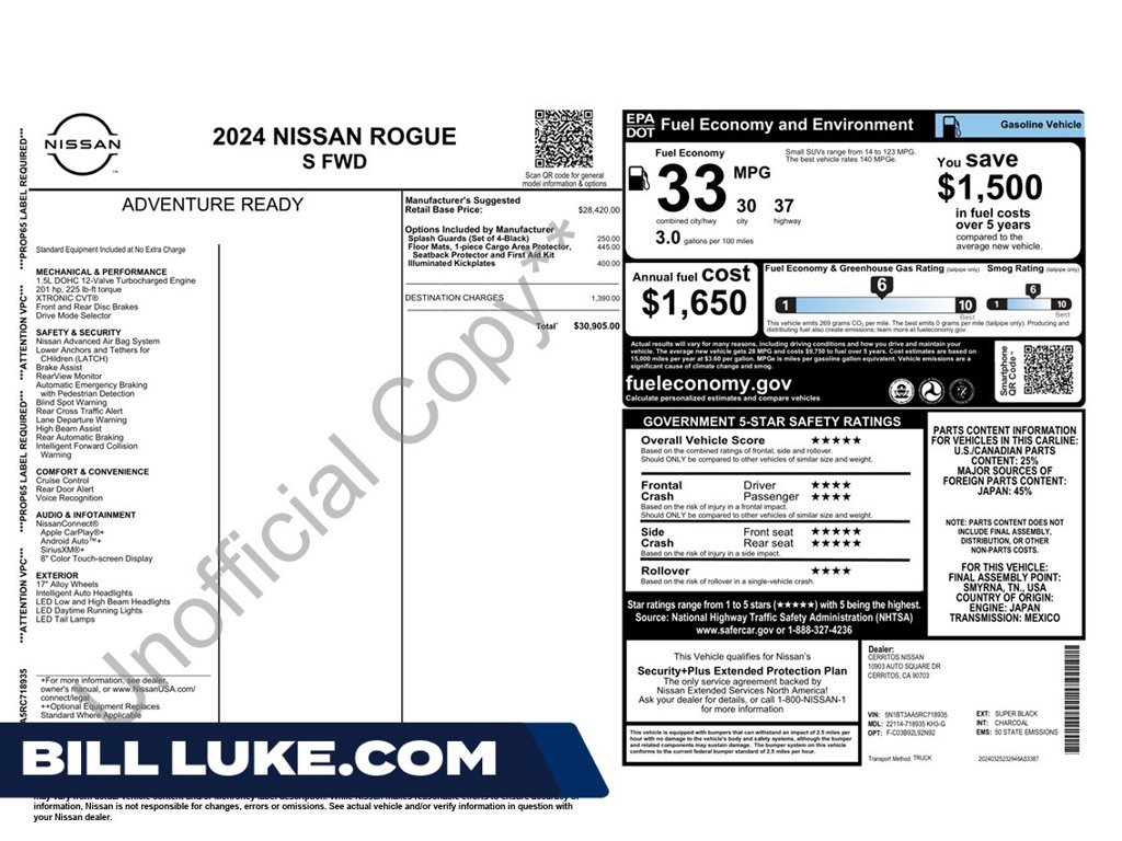2024 Nissan Rogue