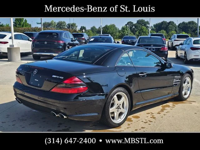 Used 2004 Black Mercedes-Benz SL 55 AMG® image 3