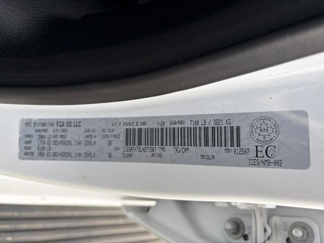 Used 2020 White Ram Limited image 25