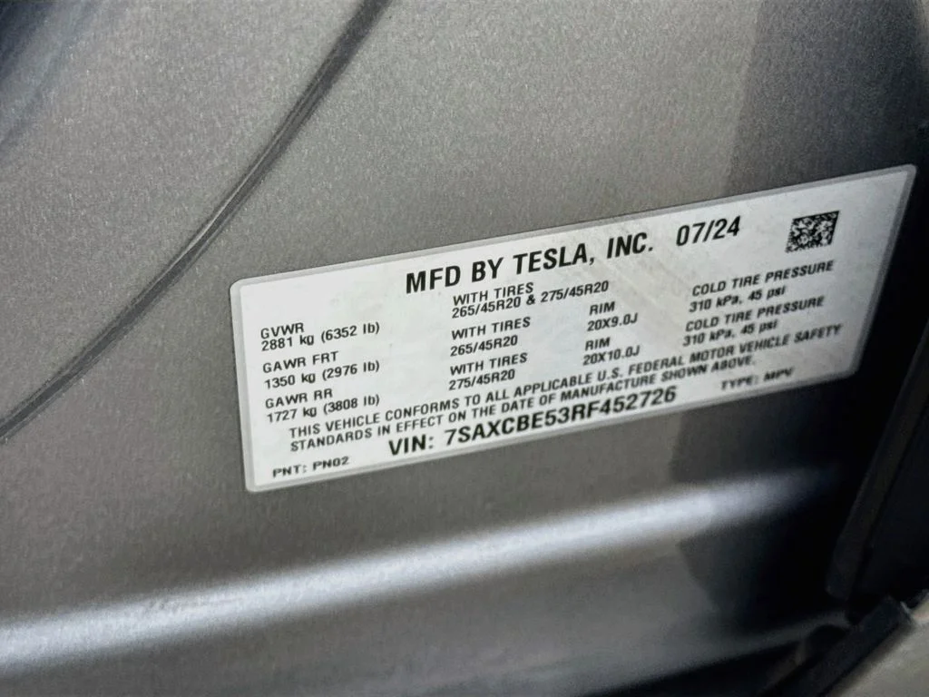 Used 2024 Gray Tesla Base image 33