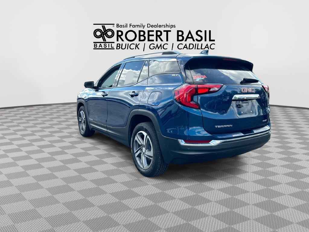 Used 2021 Blue GMC SLT image 6