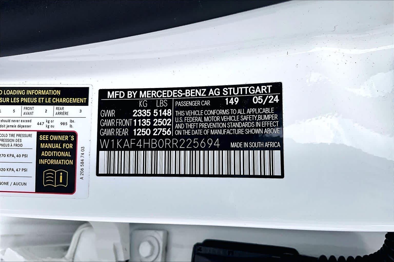 Used 2024 Polar White Mercedes-Benz C 300 image 32