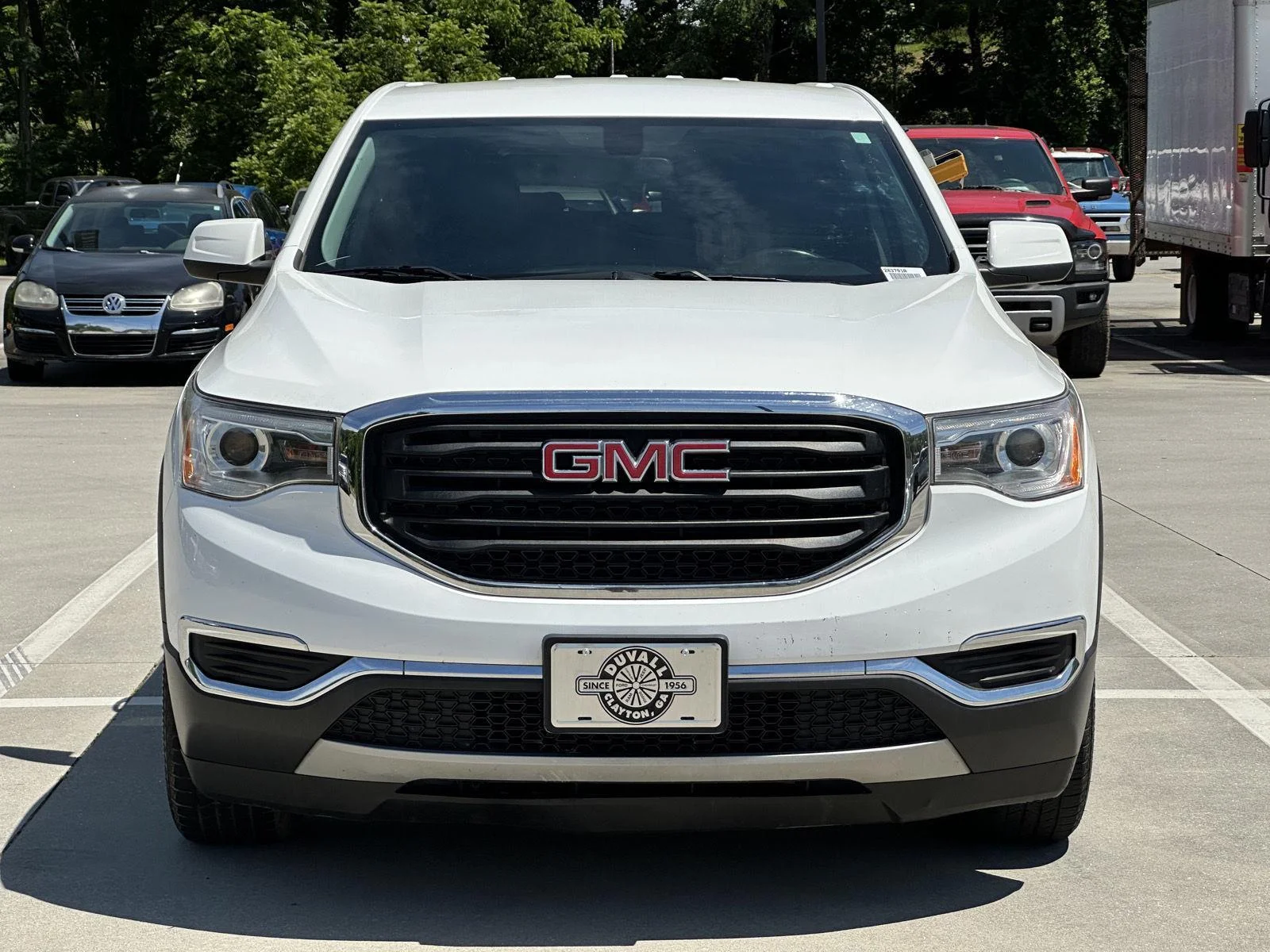Used 2019 GMC Acadia SLE-1 with VIN 1GKKNRLA3KZ283791 for sale in Clayton, GA