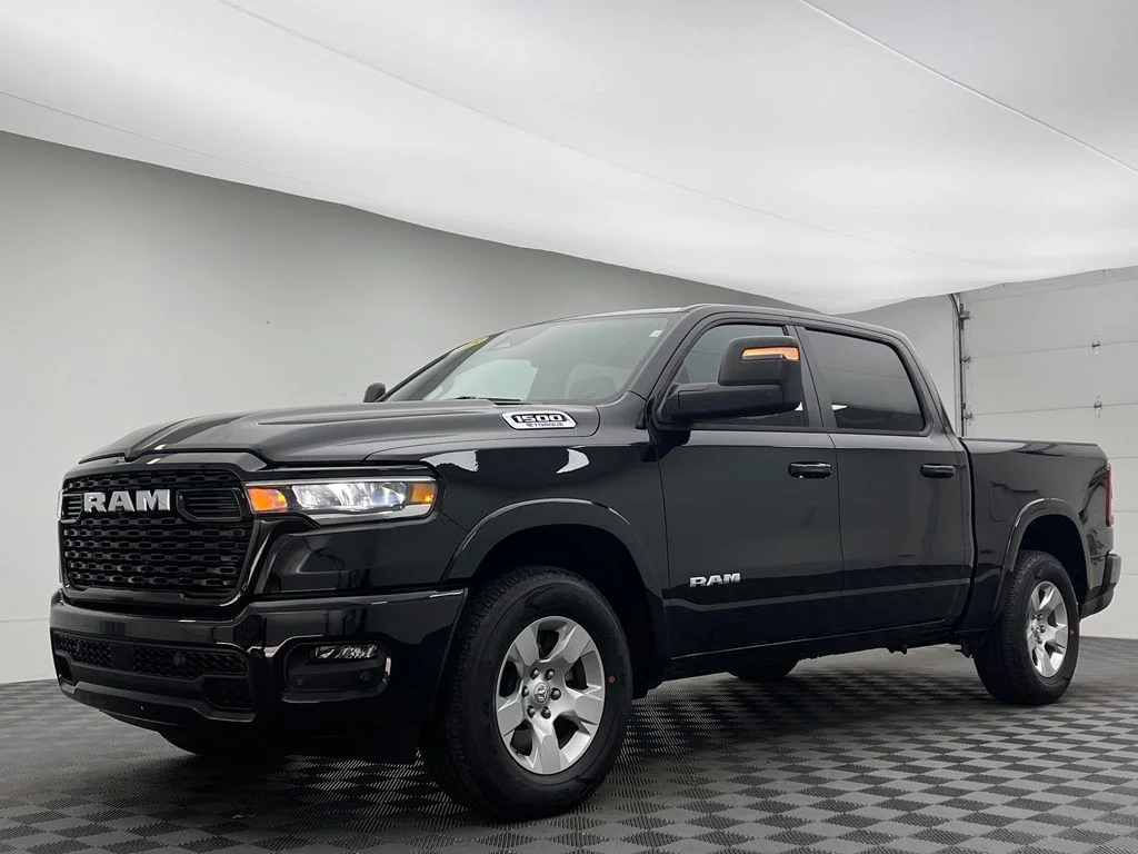Used 2025 Diamond Black Crystal Pearlcoat Ram Big Horn/Lone Star image 2