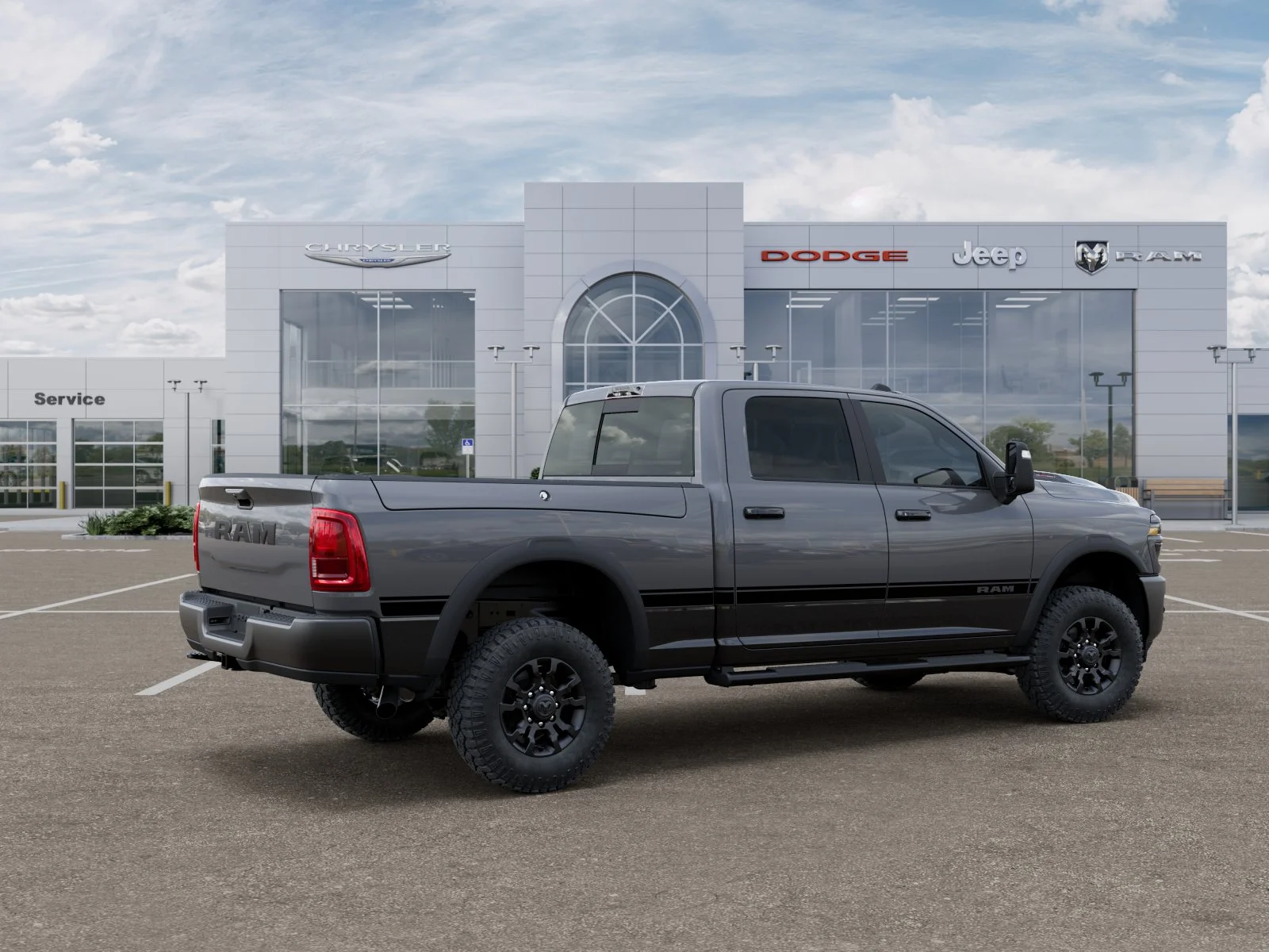 New 2026 Ceramic Gray Clearcoat RAM  image 34