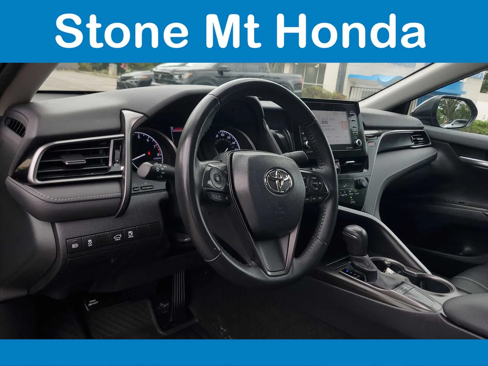 Used 2023 Midnight Black Metallic Toyota SE image 16