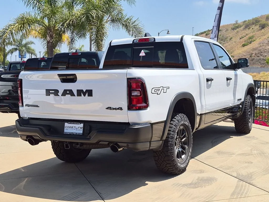 New 2026 Bright White Clear-Coat Exterior Paint RAM Rebel image 4