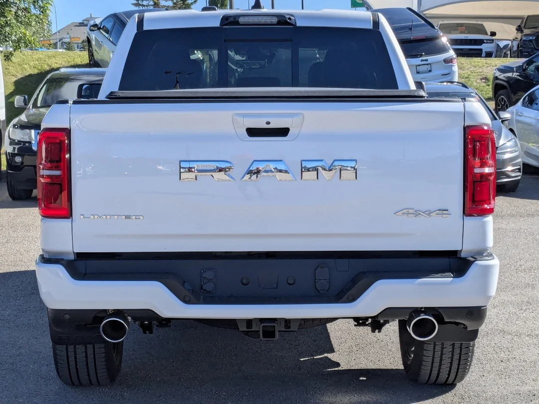 New 2026 White RAM Limited - - 5.7L HEMI V8 eTorque - 14.4 NAV Display - RamBox Cargo Sys - Surround View Cam & More! image 8