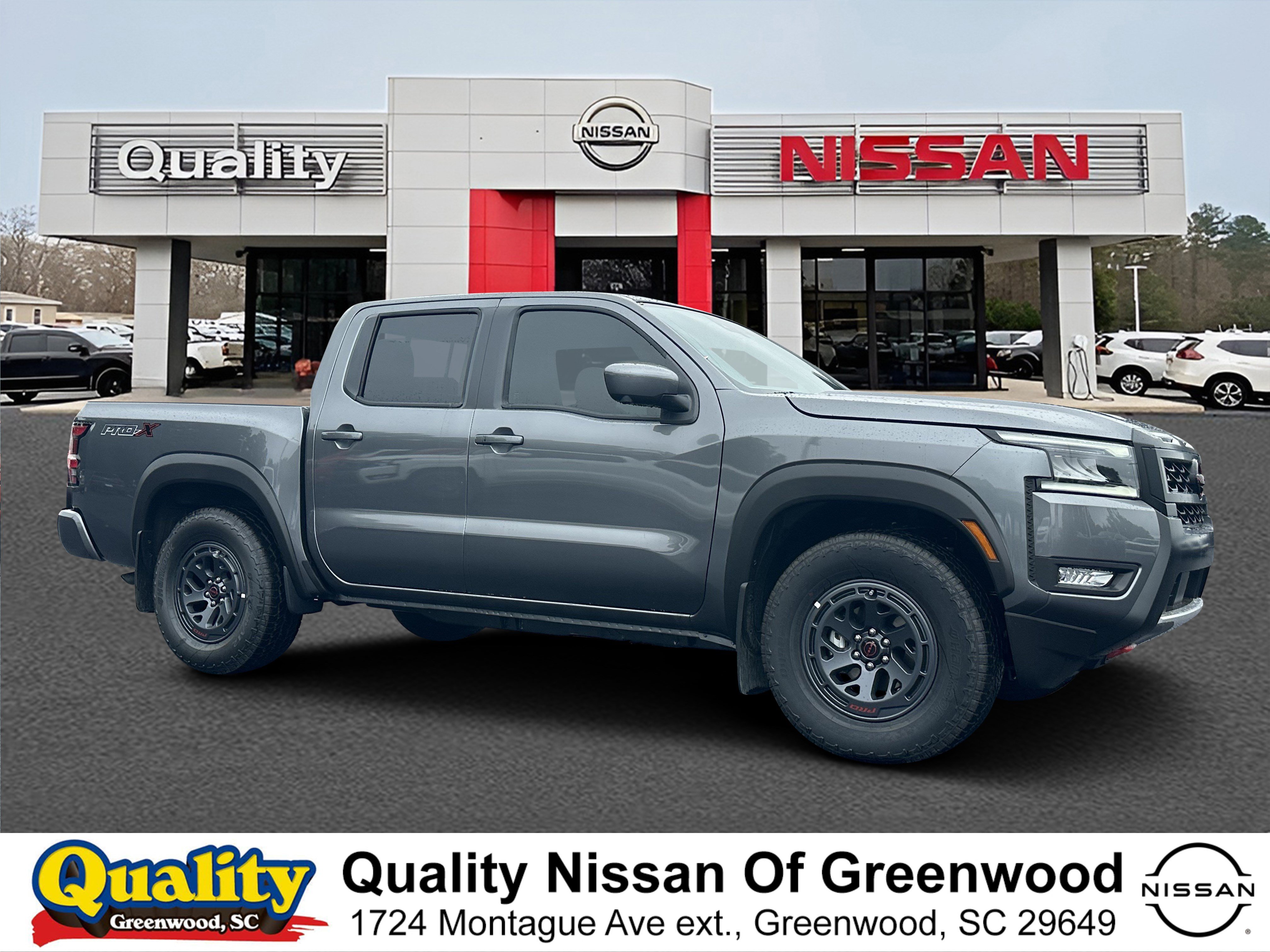 New 2026 Gun Metallic Nissan PRO-X image 1