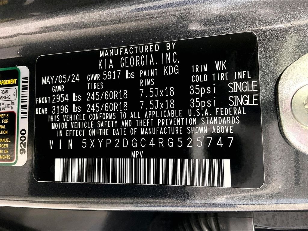 Used 2024 Gray Kia LX image 36