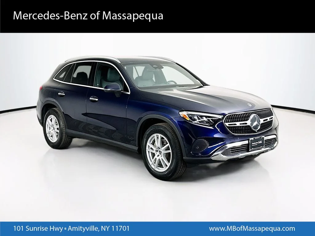 Used 2023 Blue Mercedes-Benz GLC 300 image 1