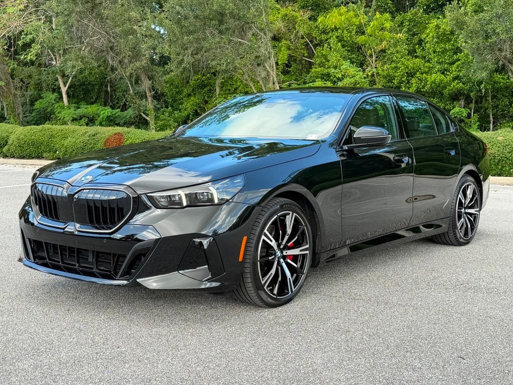 Certified Used 2026 Black Sapphire Metallic BMW 530i xDrive image 1