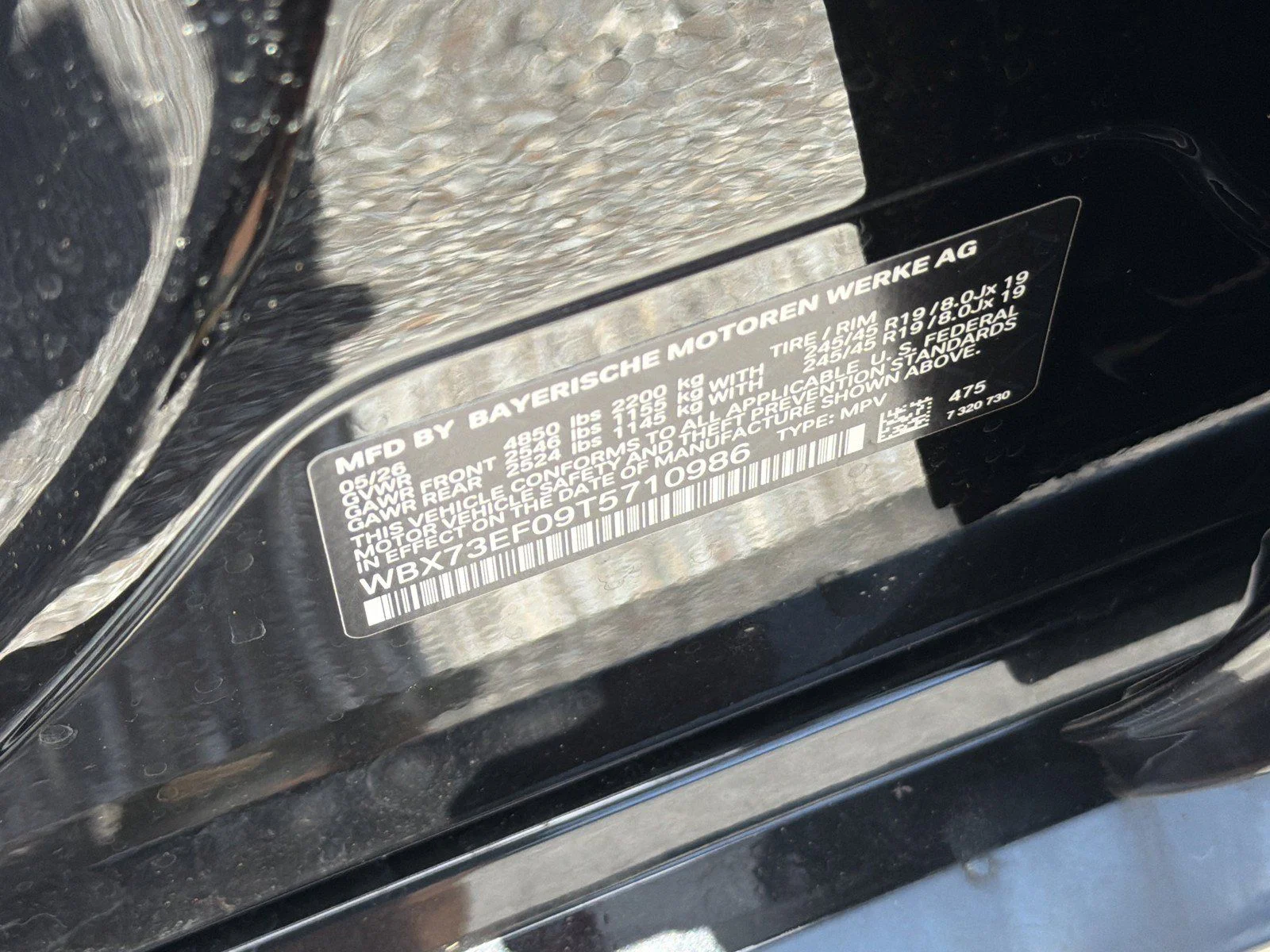New 2026 Black Sapphire Metallic BMW xDrive28i image 40