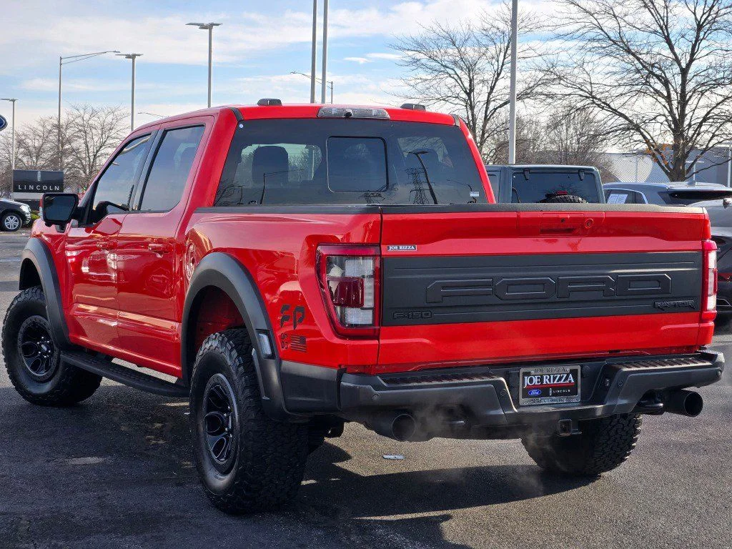 Used 2021 Orange Ford Raptor image 15