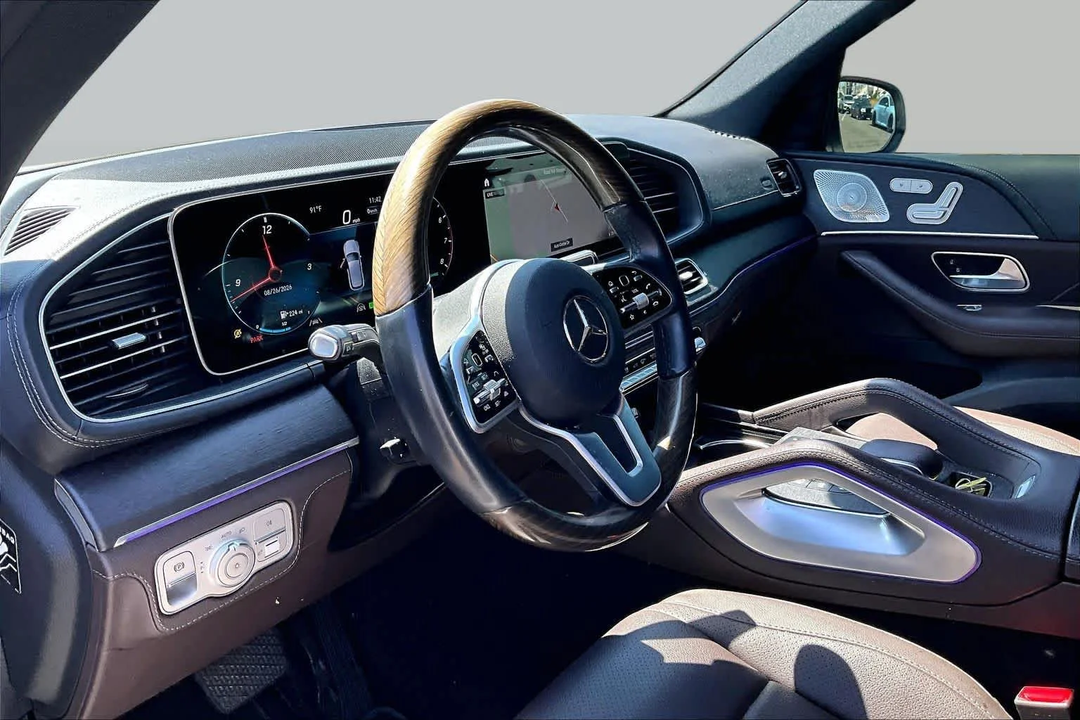 Used 2021 Polar White Mercedes-Benz GLE 450 image 17
