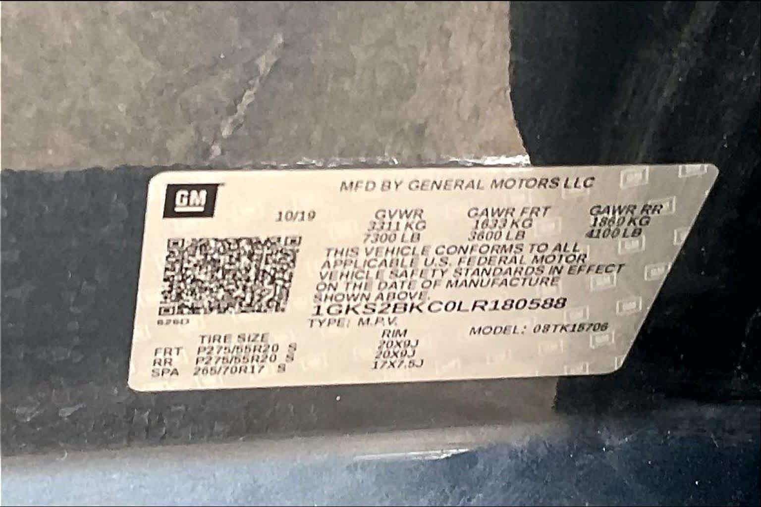 Used 2020 Dark Sky Metallic GMC SLT image 33