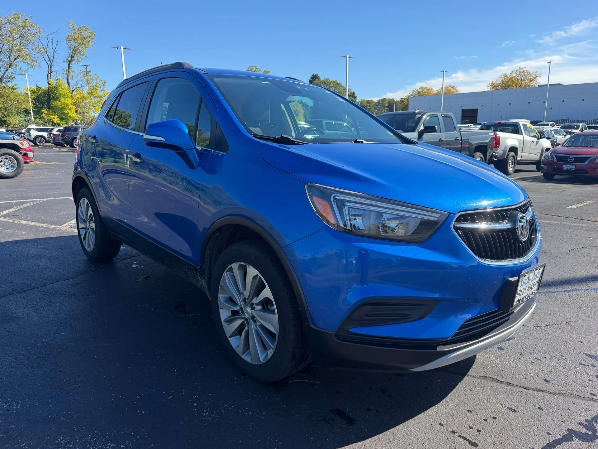 Used 2018 Includes (CM5) Black Carbon Metallic lower exterior accent color, Paint code W700S.) Buick Preferred image 4