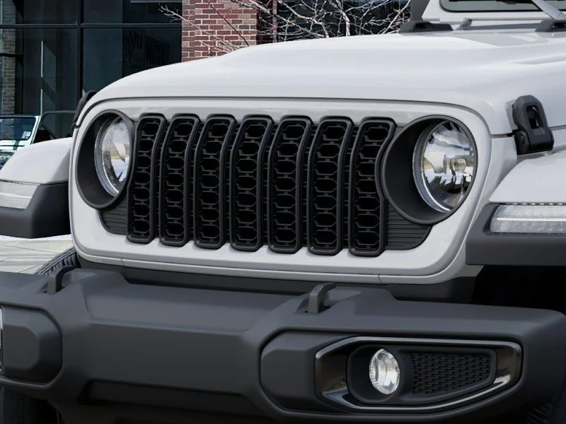 New 2026 Bright White Clear-Coat Exterior Paint Jeep Sport S image 11