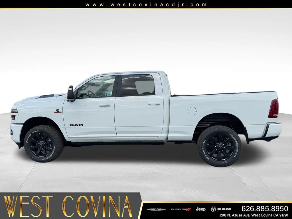 New 2026 Bright White Clear-Coat Exterior Paint RAM Laramie image 8