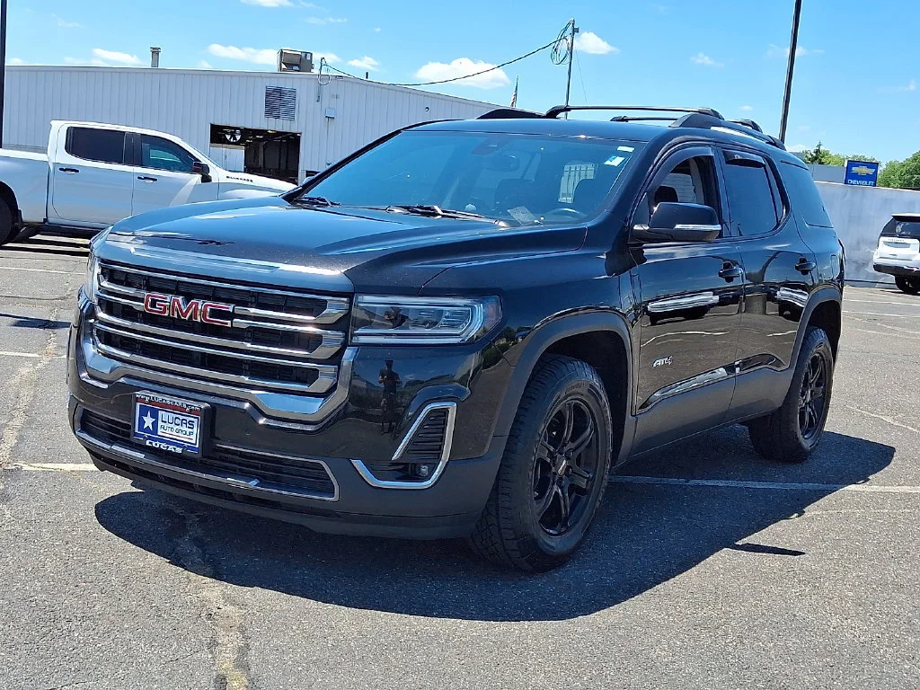 Used 2021 EBONY TWILIGHT METALLIC GMC AT4 image 5